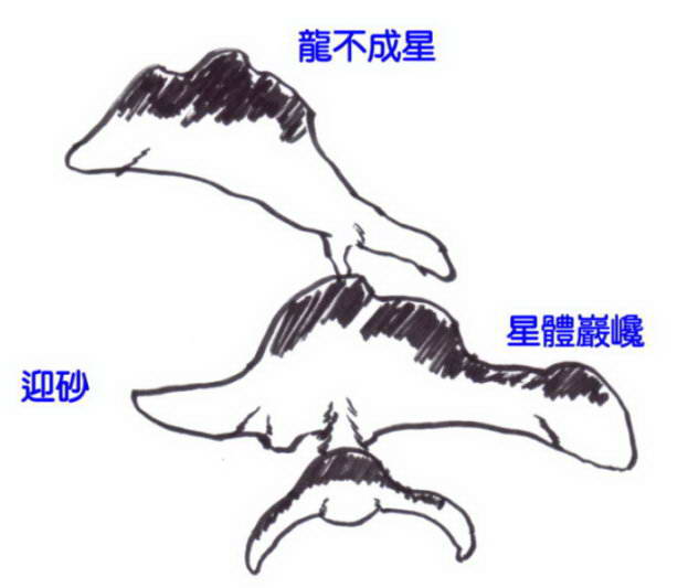 來龍頂足俱無情之假穴